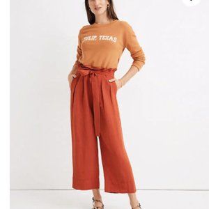 Madewell Wide Leg Cropped Pants